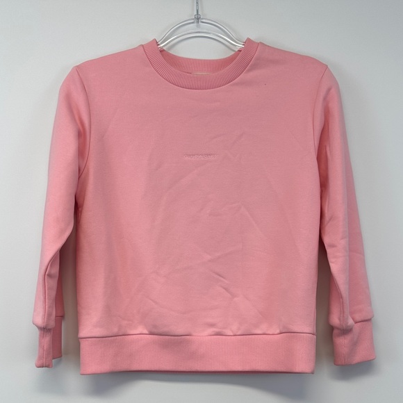 Givenchy x Chito Kids Pink Logo Graphic Crewneck Sweatshirt Luxury 10 - Picture 2 of 7